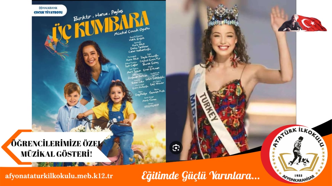  DÜNYA GÜZELİ AZRA AKIN’DAN ÖĞRENCİLERİMİZE ÖZEL MÜZİKAL GÖSTERİ!