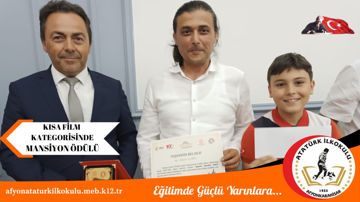 KISA FİLM KATEGORİSİNDE MANSİYON ÖDÜLÜ
